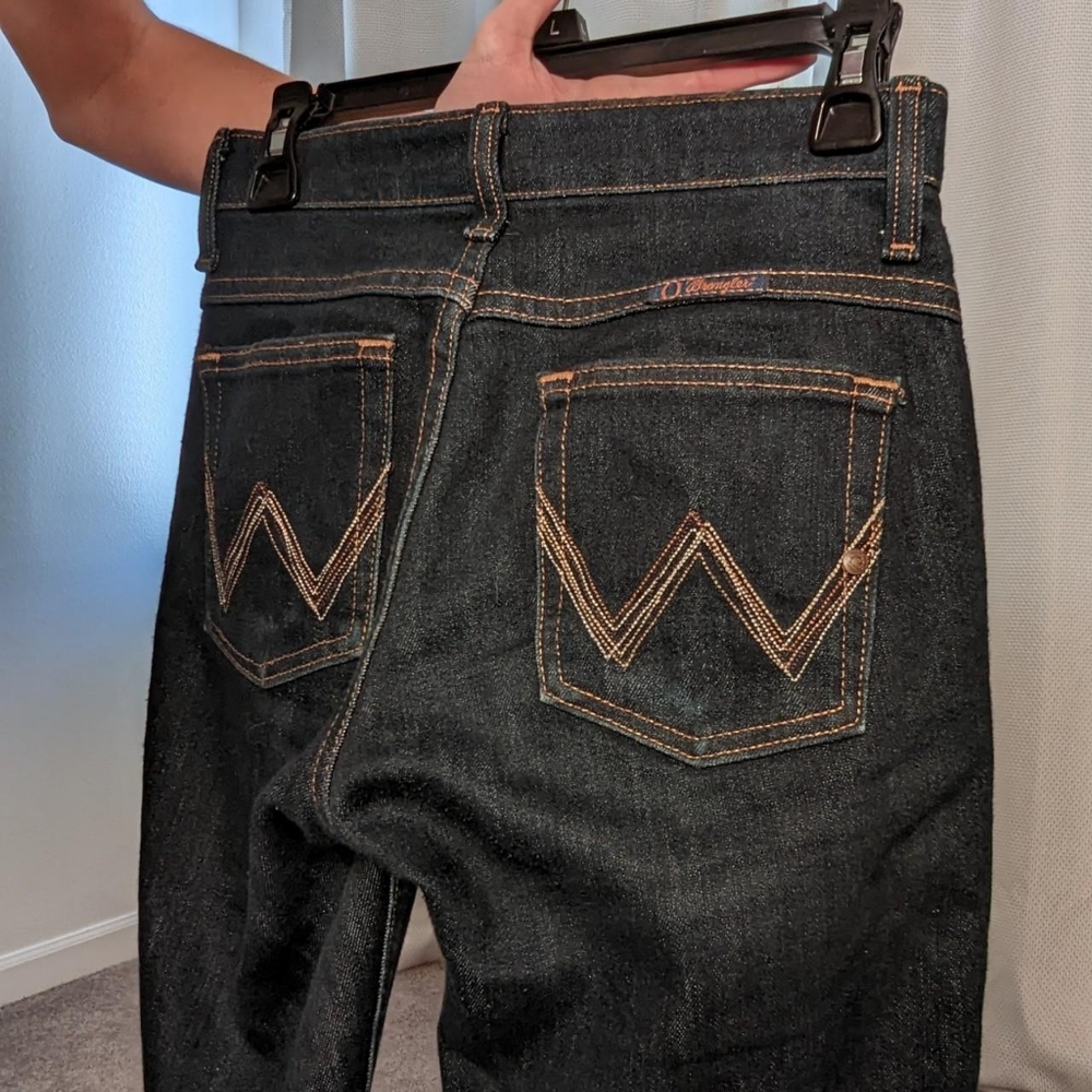 Wrangler Q Baby flare high rise jeans